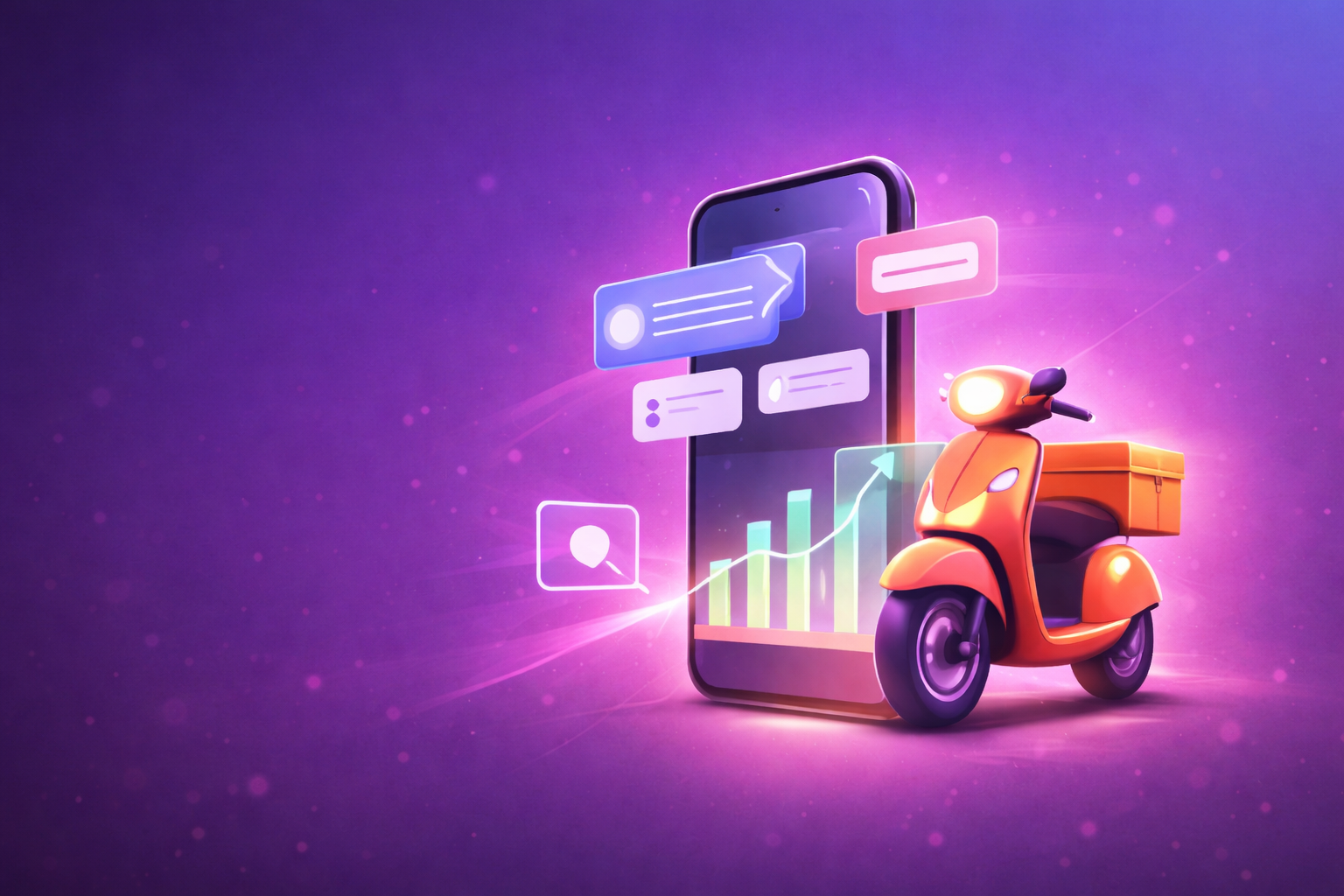 Agentes de IA para delivery