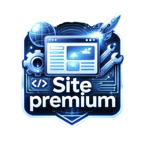Mockup do Site Premium
